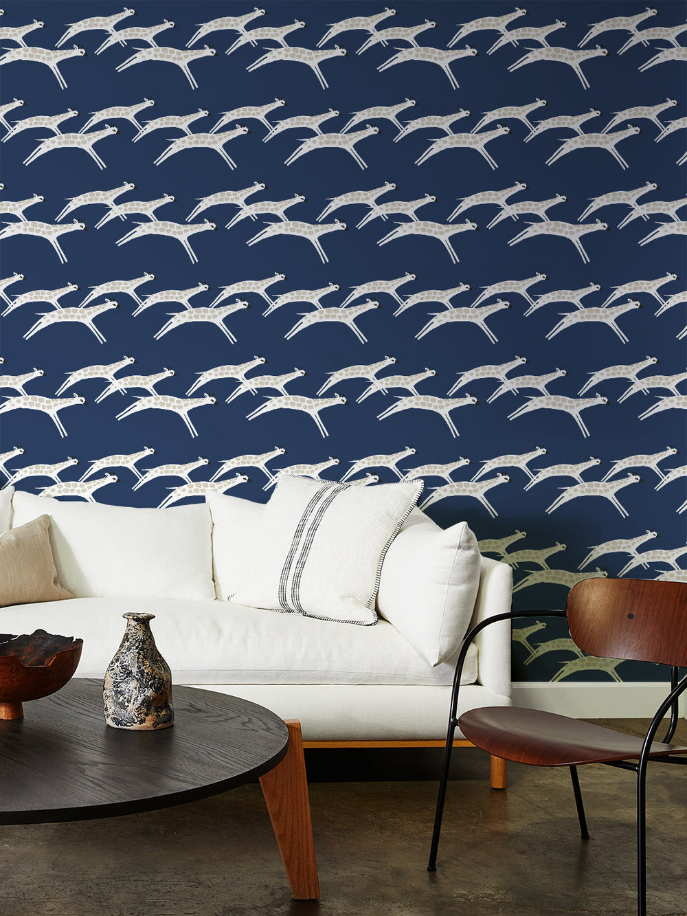galloping-giraffes-wallpaper-by-tea-collection-navy