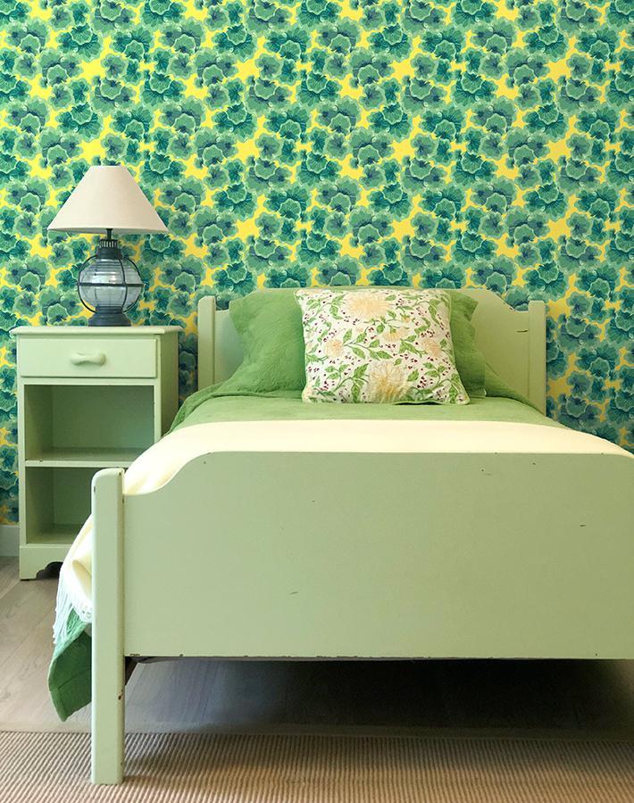 'Geranium Leaves' Wallpaper by Nathan Turner - Daffodil