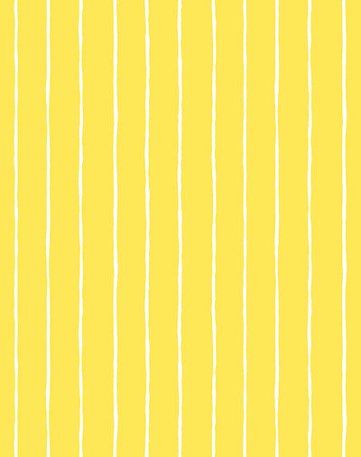 'Get In Line' Wallpaper by Wallshoppe - Daffodil