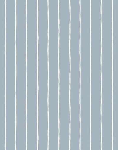 'Get In Line' Wallpaper by Wallshoppe - Gray