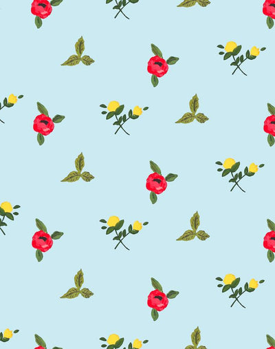 grand villa garden sky wallpaper by carly beck