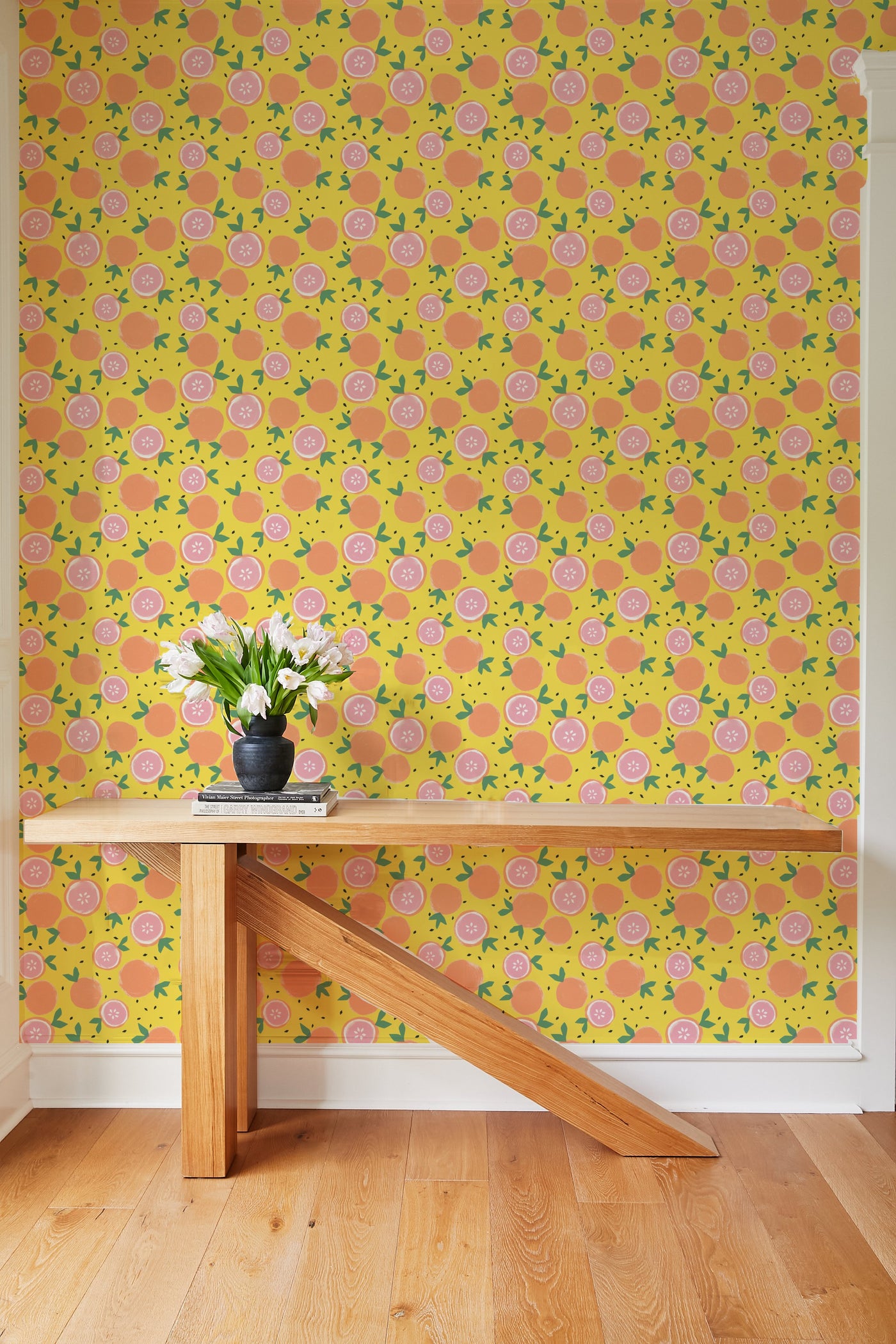 'Grapefruit' Wallpaper by Tea Collection - Daffodil