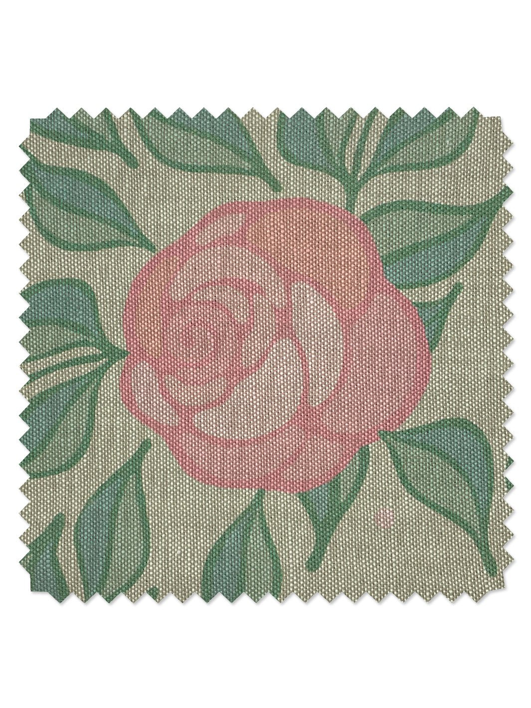 fabric by the yard groovy flroal pistachio