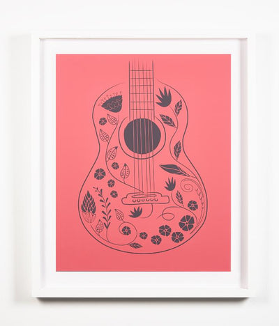 Artshoppe Guitar by Tea Collection