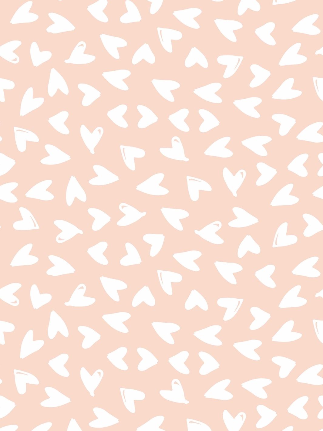 'Hearts' Wallpaper by Sugar Paper - Pink