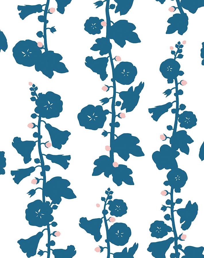 hollyhock cadet blue