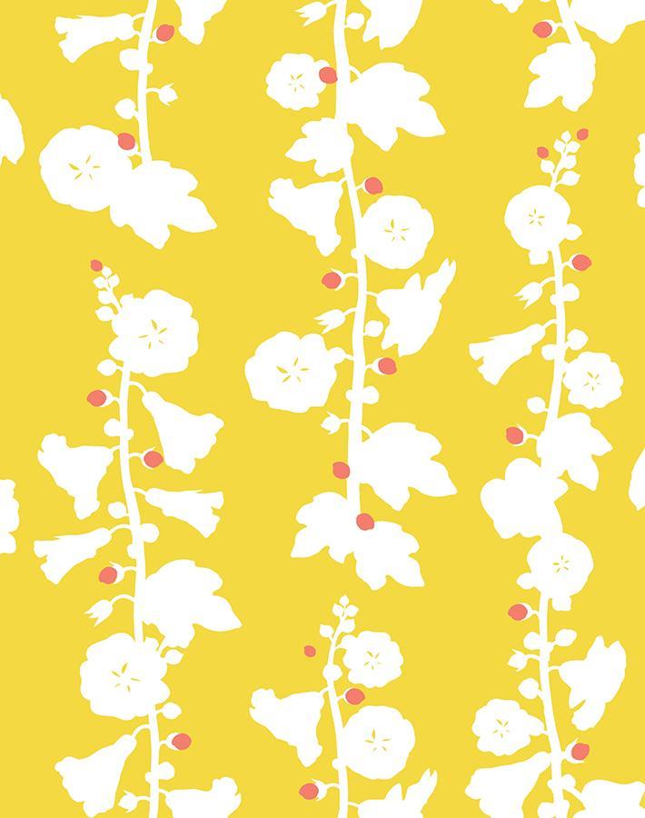 hollyhock-yellow