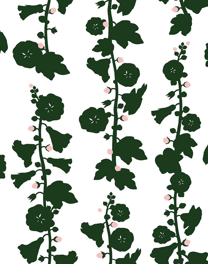hollyhock-green