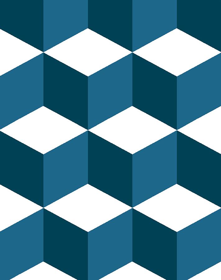 ice cubist indigo