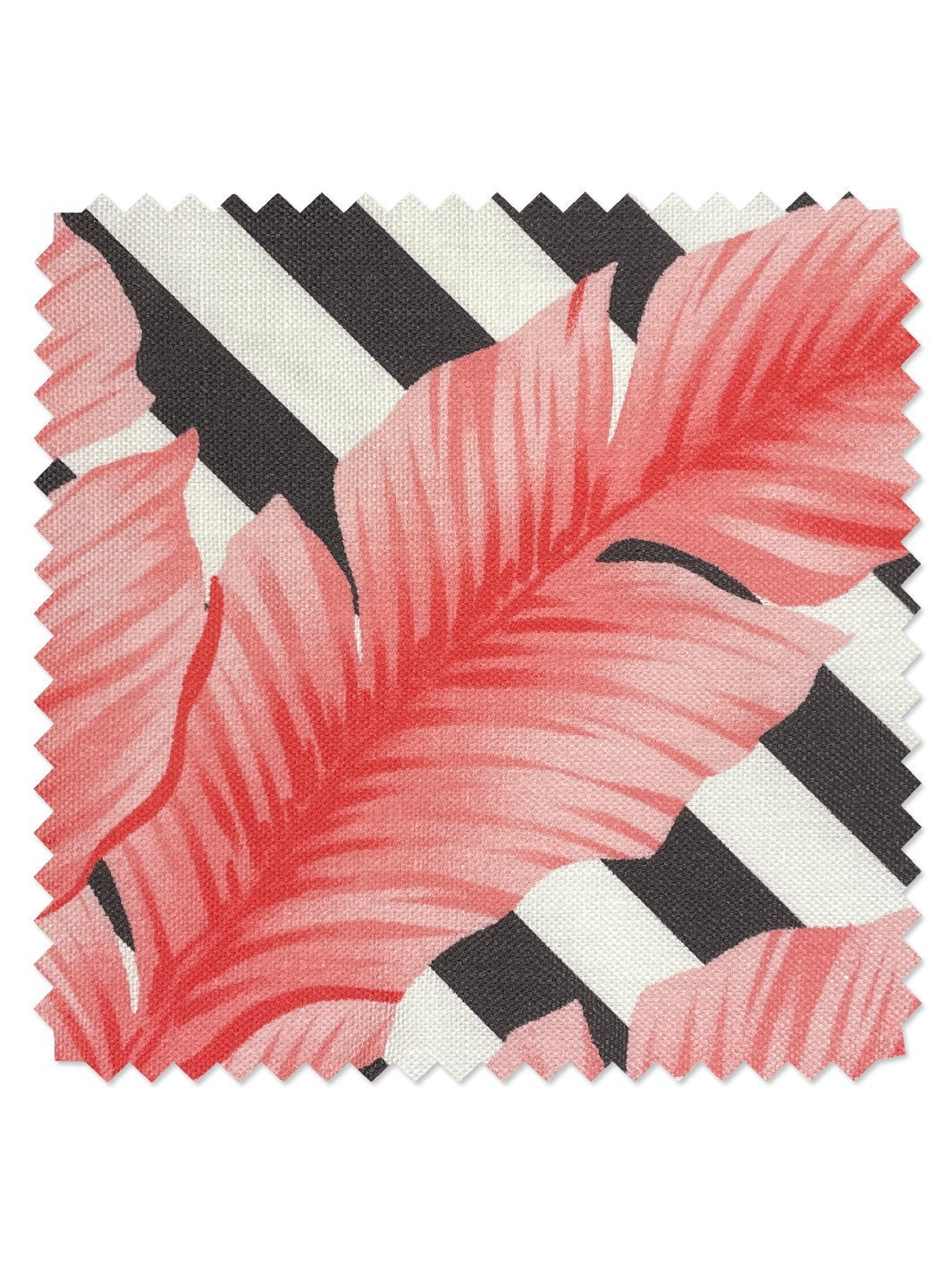 fabric by the yard isla palm flamingo