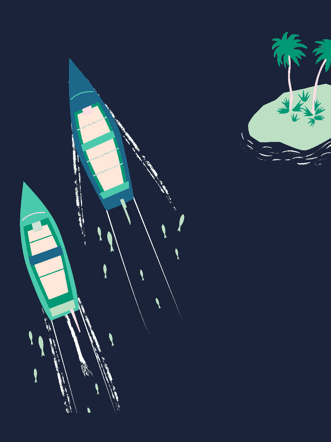 island-boats-wallpaper-by-tea-collection-navy