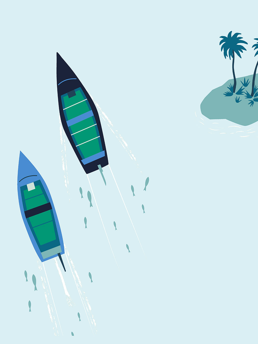 island-boats-wallpaper-by-tea-collection-pale-blue