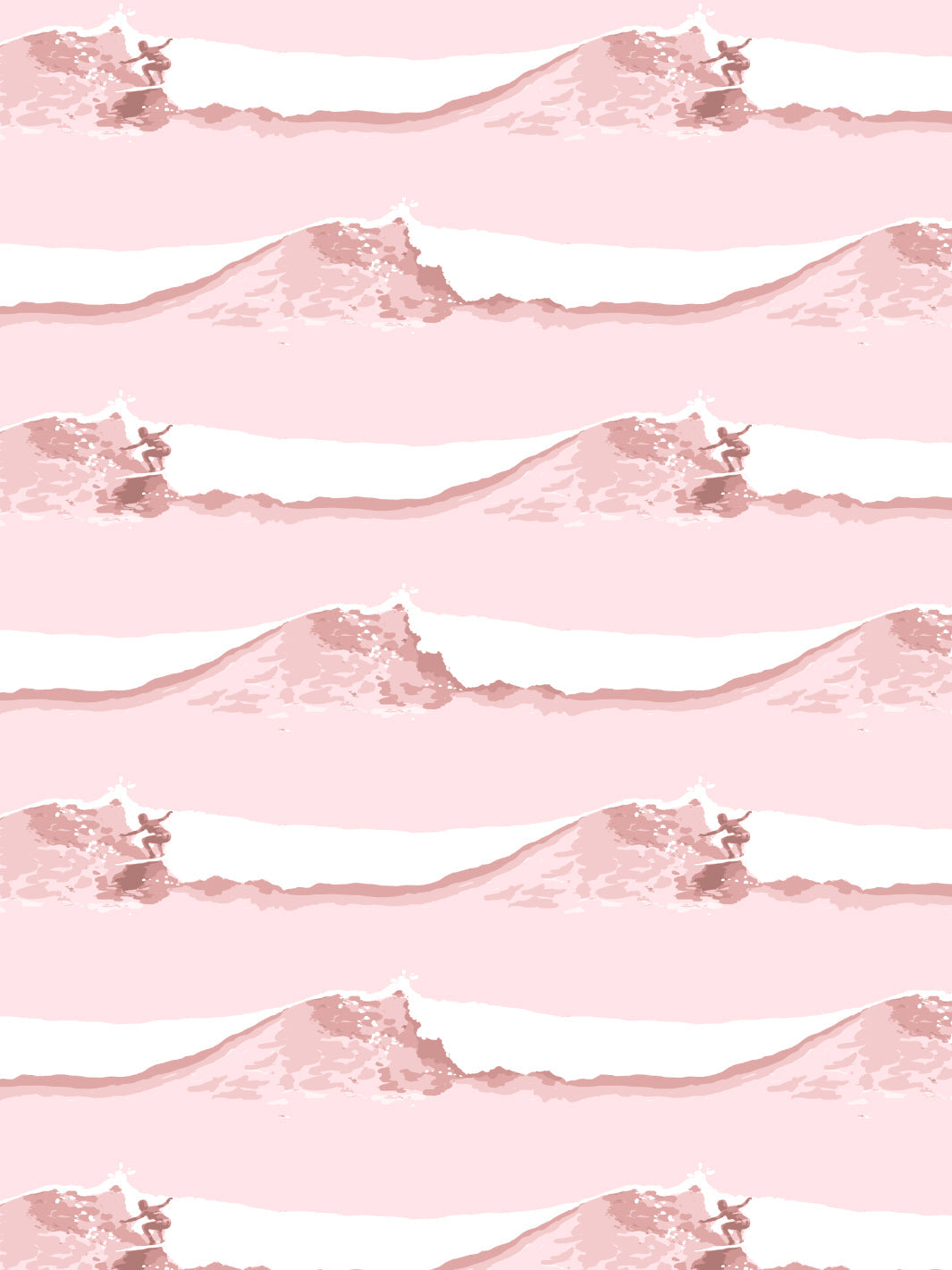 janet rides wallpaper lingua franca pink