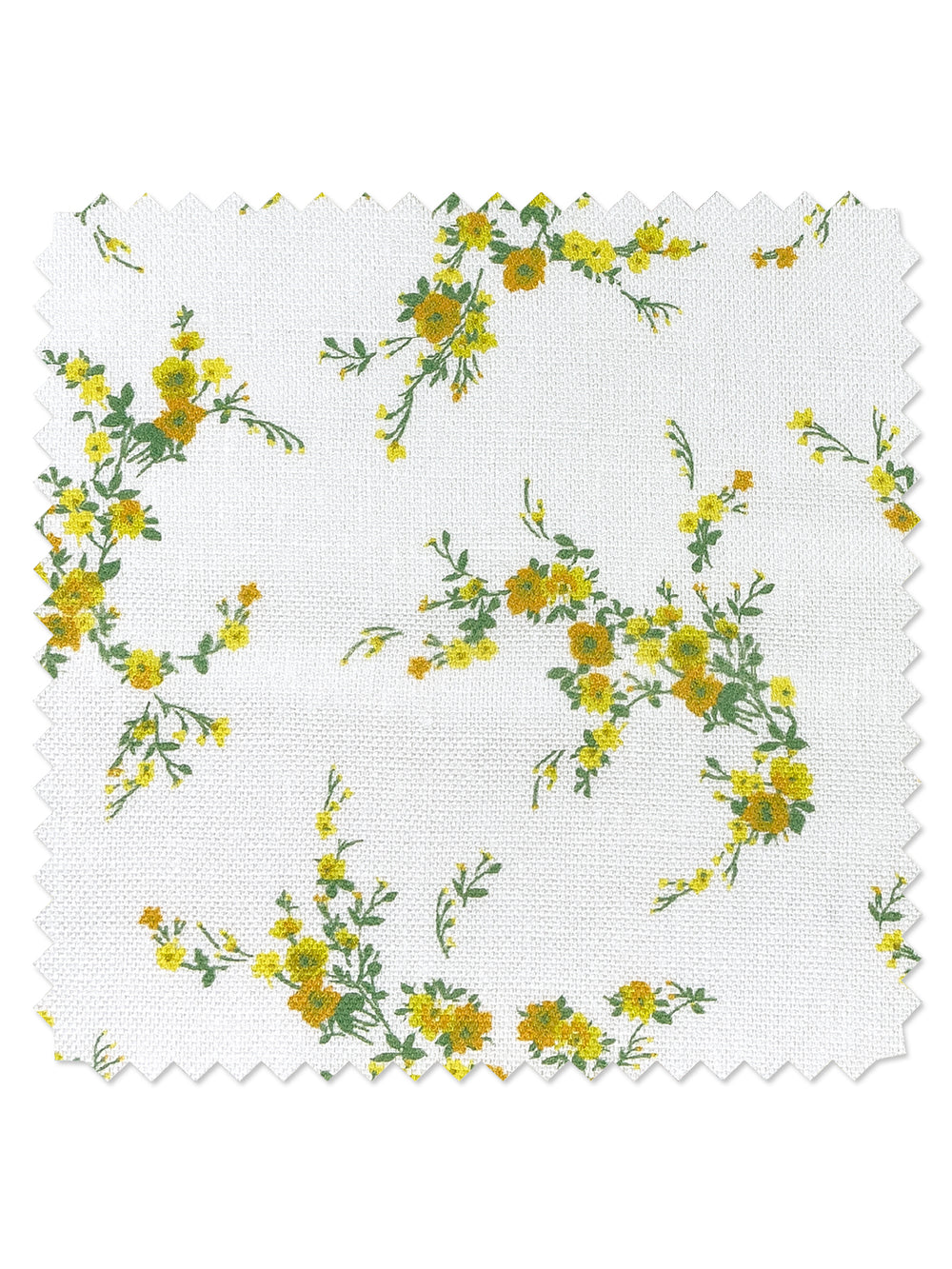 fabric by the yard jolene daffodil on linen
