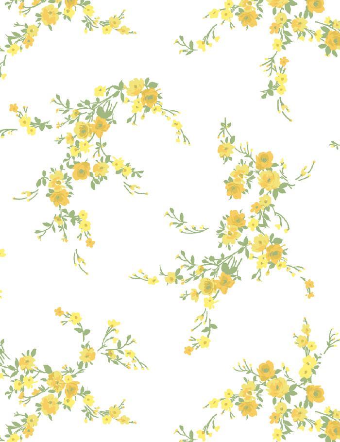 'Jolene' Wallpaper by Wallshoppe - Daffodil