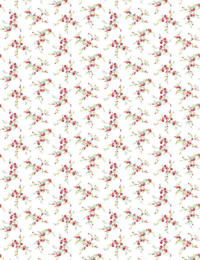 'Jolene' Wallpaper by Wallshoppe - Red