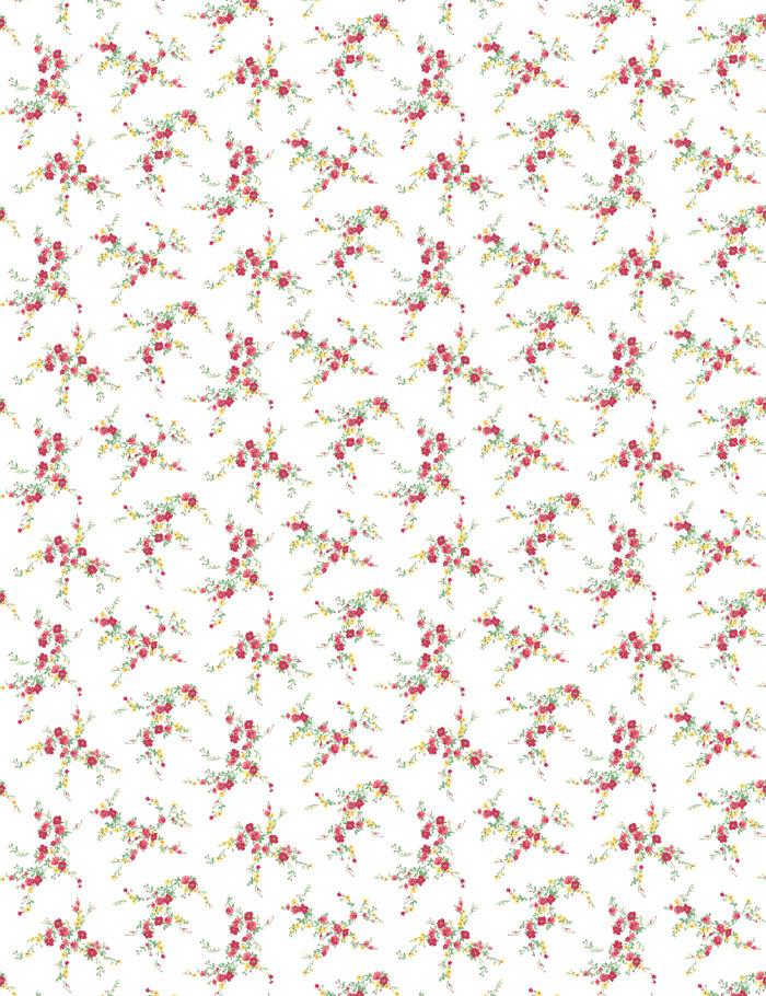 'Jolene' Wallpaper by Wallshoppe - Red