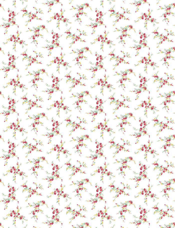 'Jolene' Wallpaper by Wallshoppe - Red