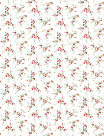 'Jolene' Wallpaper by Wallshoppe - Red