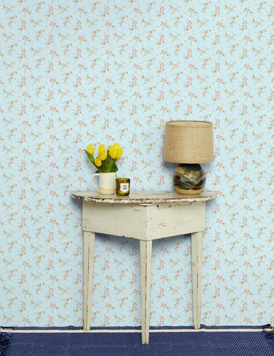 'Jolene' Wallpaper by Wallshoppe - Sky With Pink