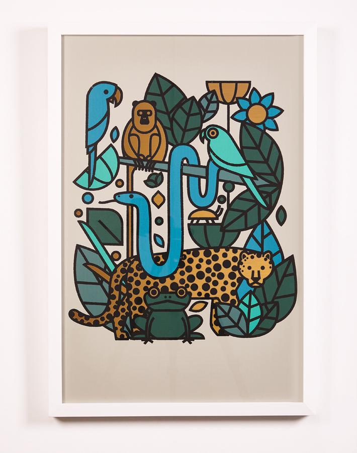 Artshoppe Jungle Menagerie by Tea Collection