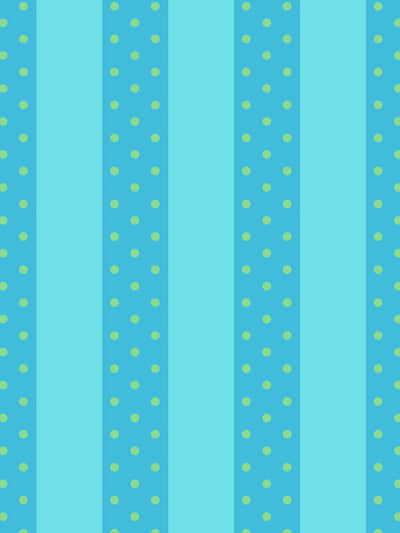 'Just Ken Stripe' Wallpaper by Barbie™ - Lapis / Blue