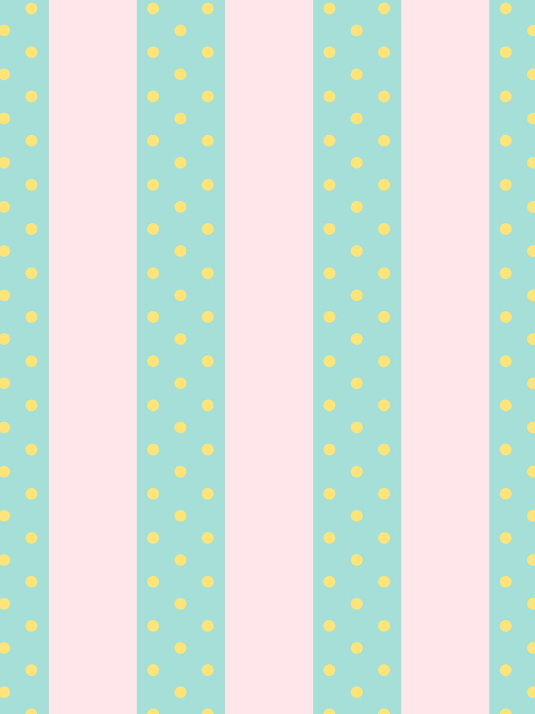 'Just Ken Stripe' Wallpaper by Barbie™ - Pink / Mint