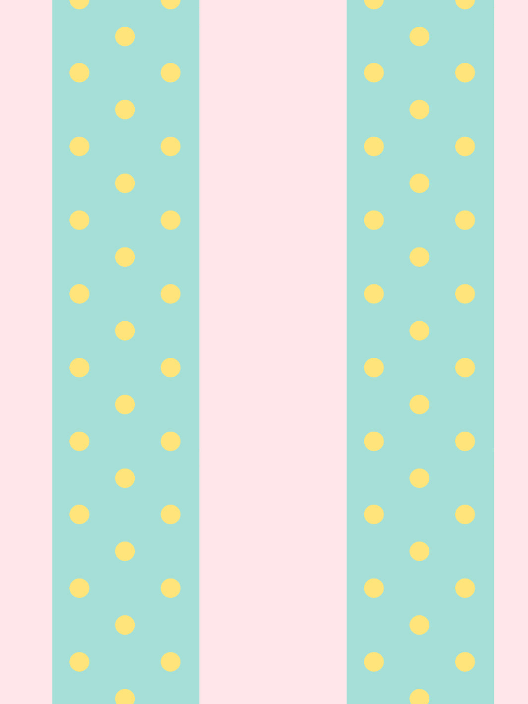 'Just Ken Stripe' Wallpaper by Barbie™ - Pink / Mint