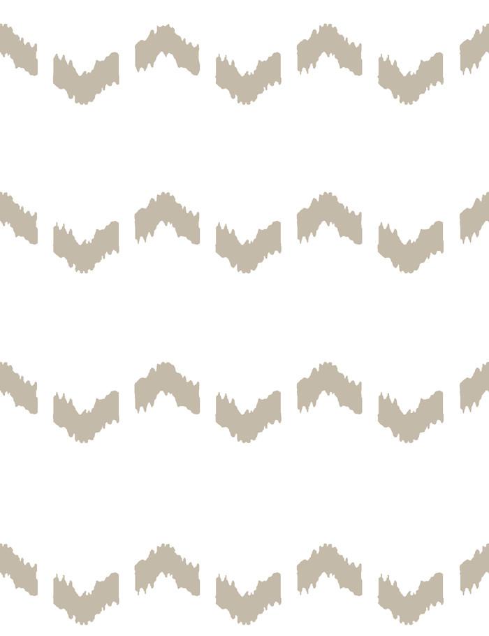 'Kezmoh Zag' Wallpaper by Wallshoppe - With Milk