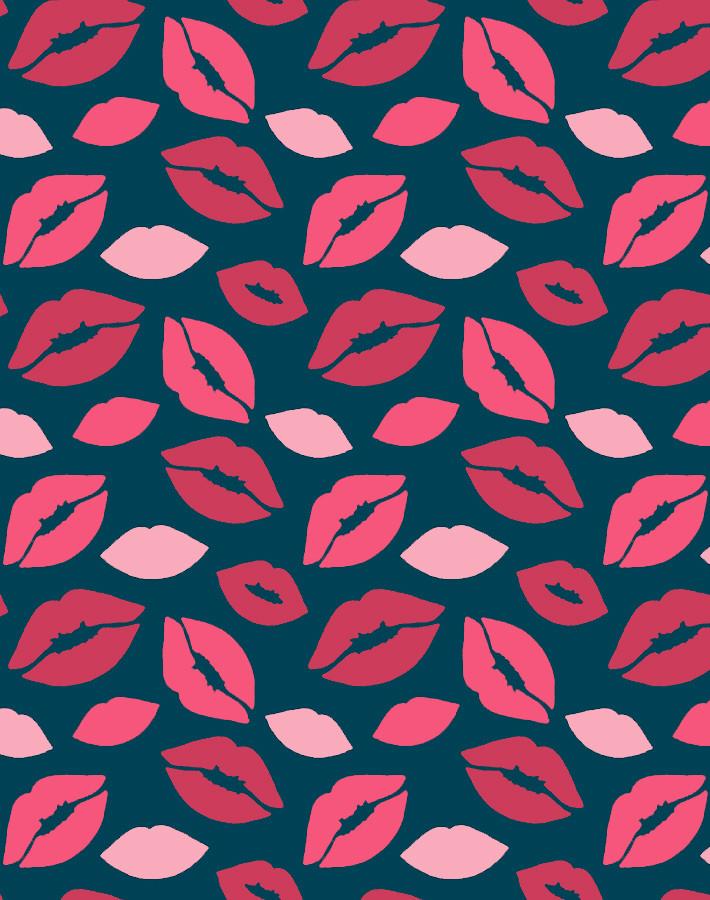 'Kiss My A' Wallpaper by Nathan Turner - Indigo