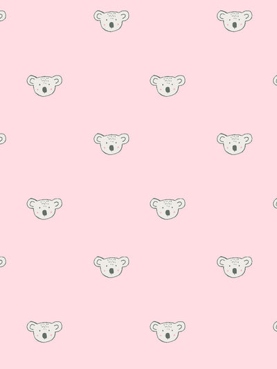 koala wallpaper by tea collection ballet slipper
