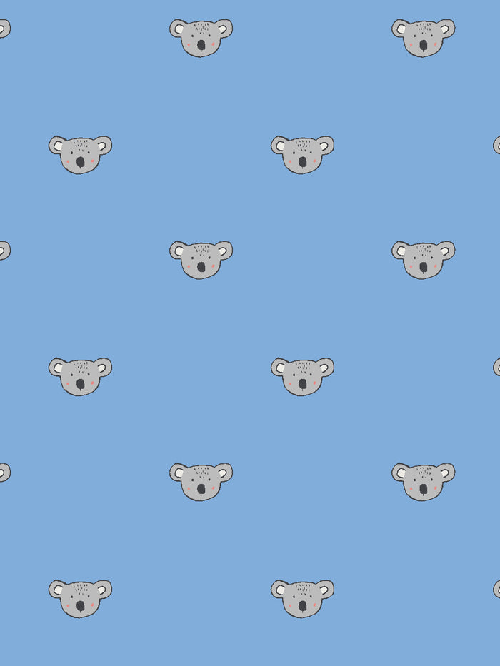 Papier peint 'Koala' de Tea Collection - Denim