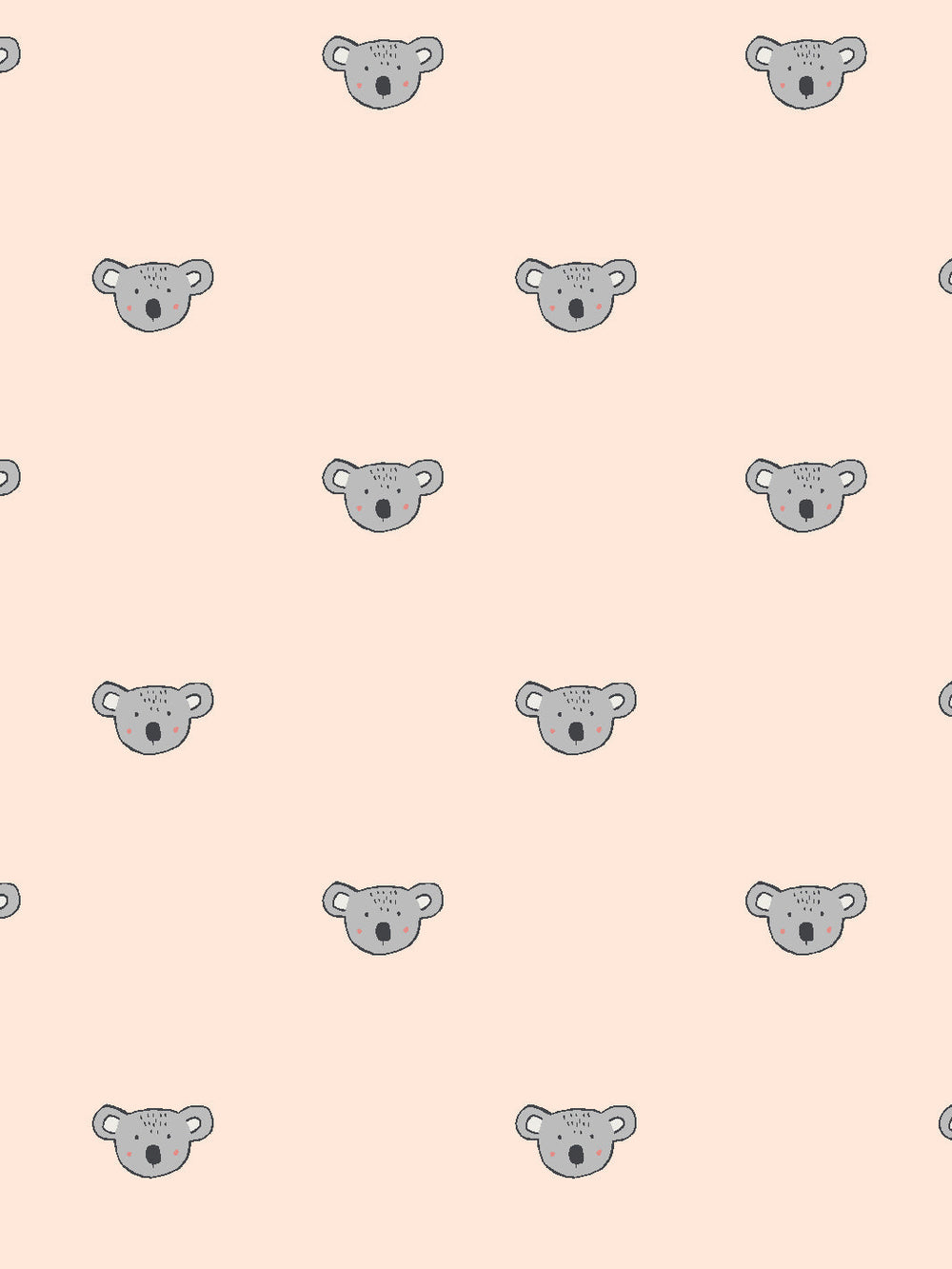koala-wallpaper-by-tea-collection-peach
