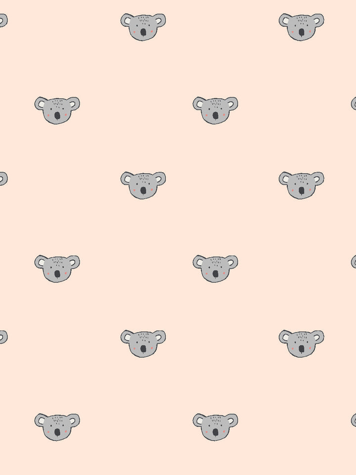 koala-wallpaper-by-tea-collection-peach