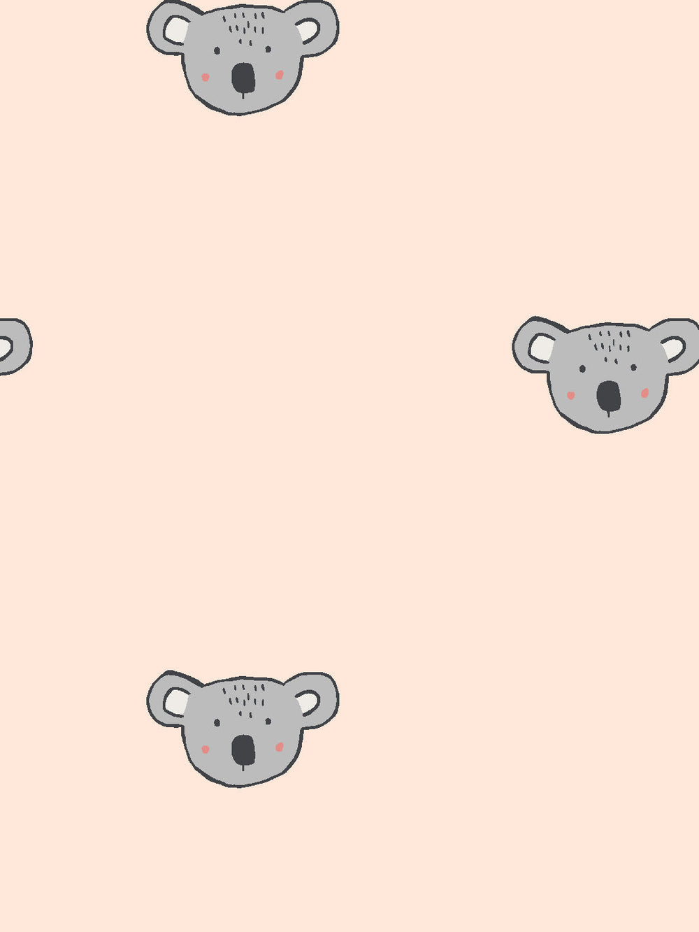 koala-wallpaper-by-tea-collection-peach