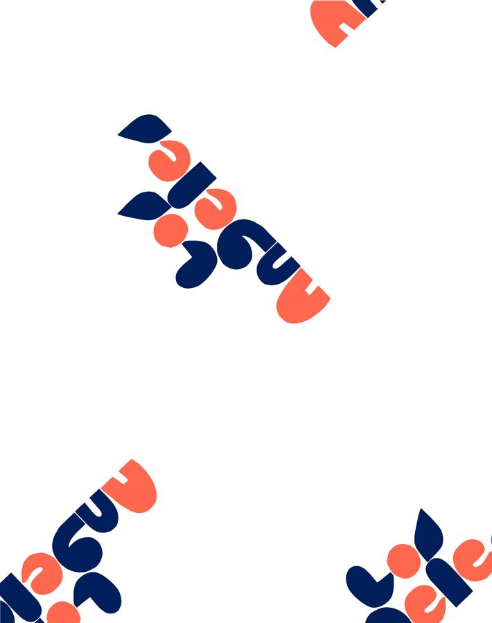los-angeles-graphic-wallpaper-retro-red-navy-on-white