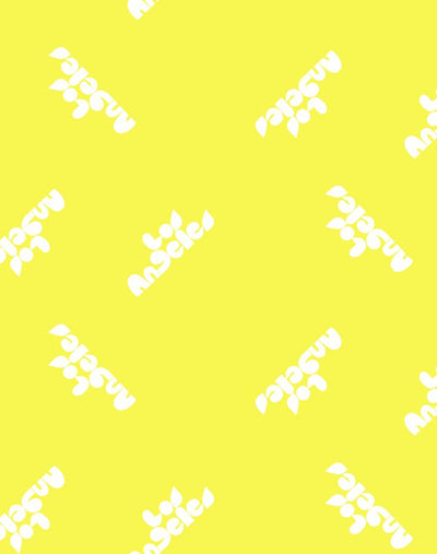 los angeles graphic wallpaper yellow