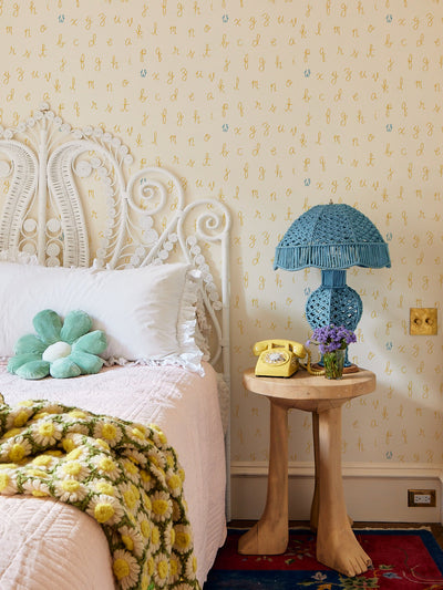 lf alphabet wallpaper by lingua franca marigold