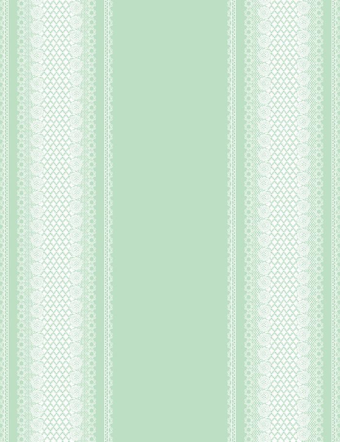 'Lace Front' Wallpaper by Nathan Turner - Green