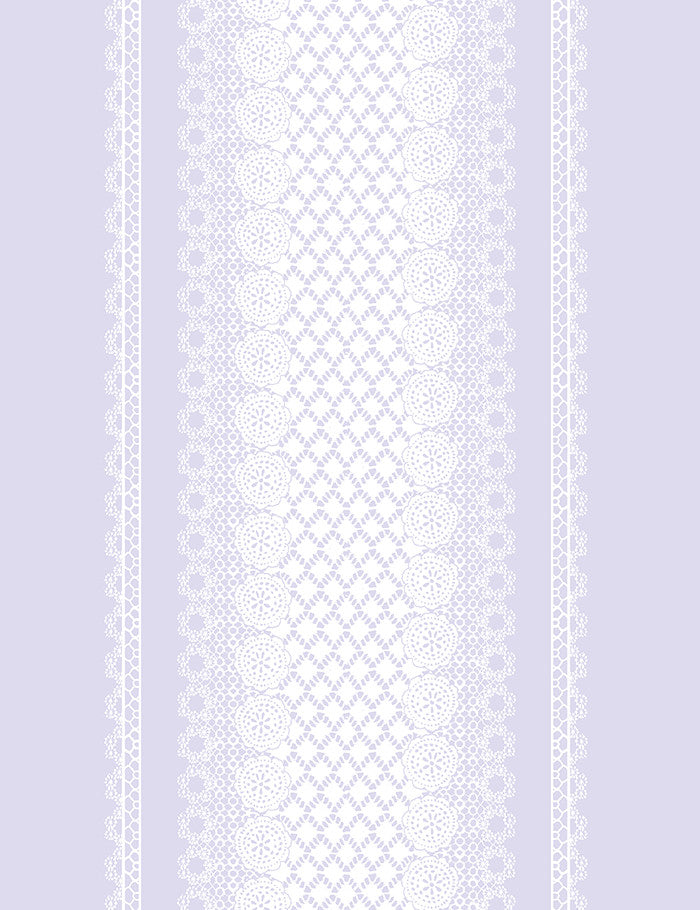 'Lace Front' Wallpaper by Nathan Turner - Lilac