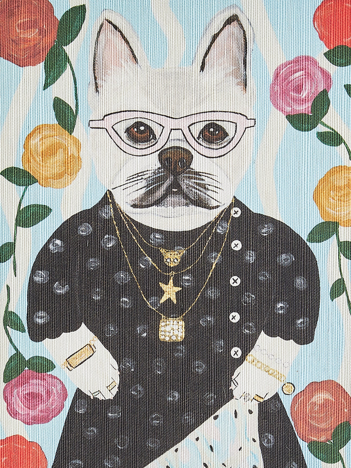'New Glasses' by Carly Beck Art Print