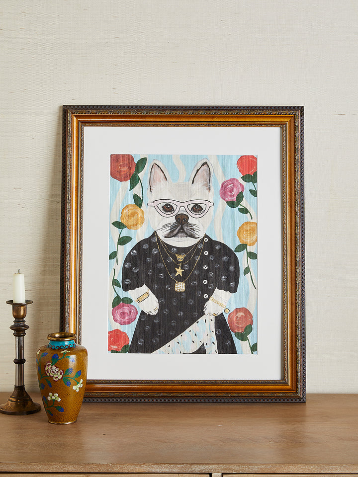 'New Glasses' by Carly Beck Art Print