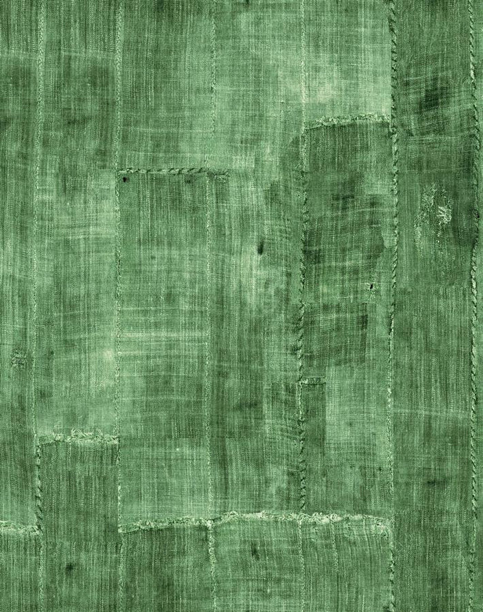 'Lafayette Patchwork' Wallpaper by Chris Benz - Green