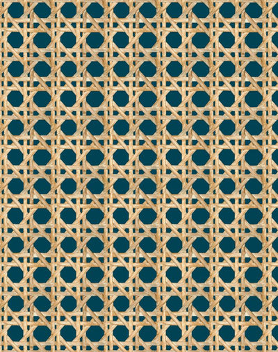 large caning indigo