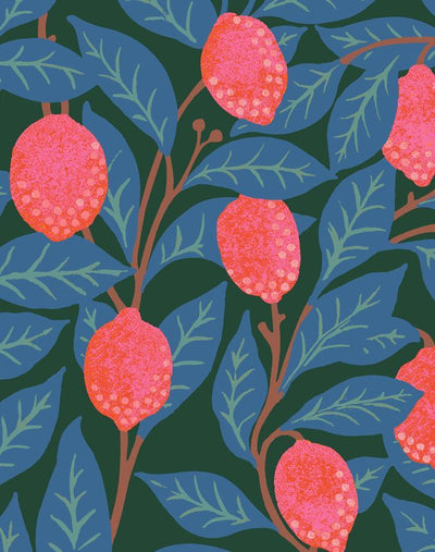 'Lemons' Wallpaper by Nathan Turner - Peacock