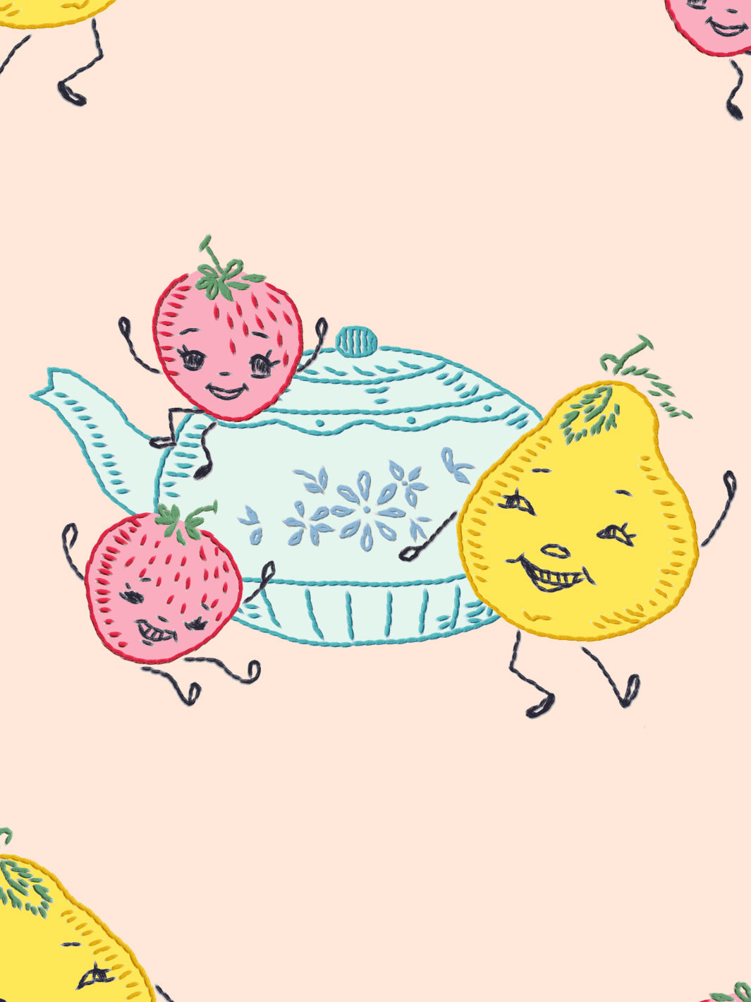 life-is-a-banquet-toss-wallpaper-by-lingua-franca-peach