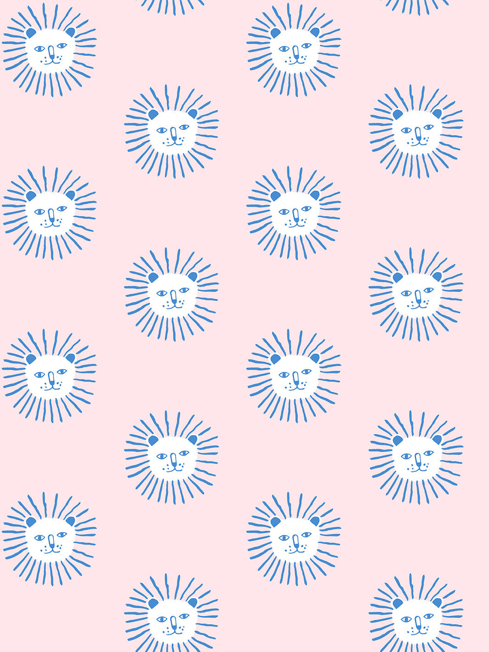 lions-head-wallpaper-by-tea-collection-cerulean