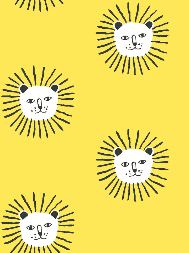 lions-head-wallpaper-by-tea-collection-daffodil