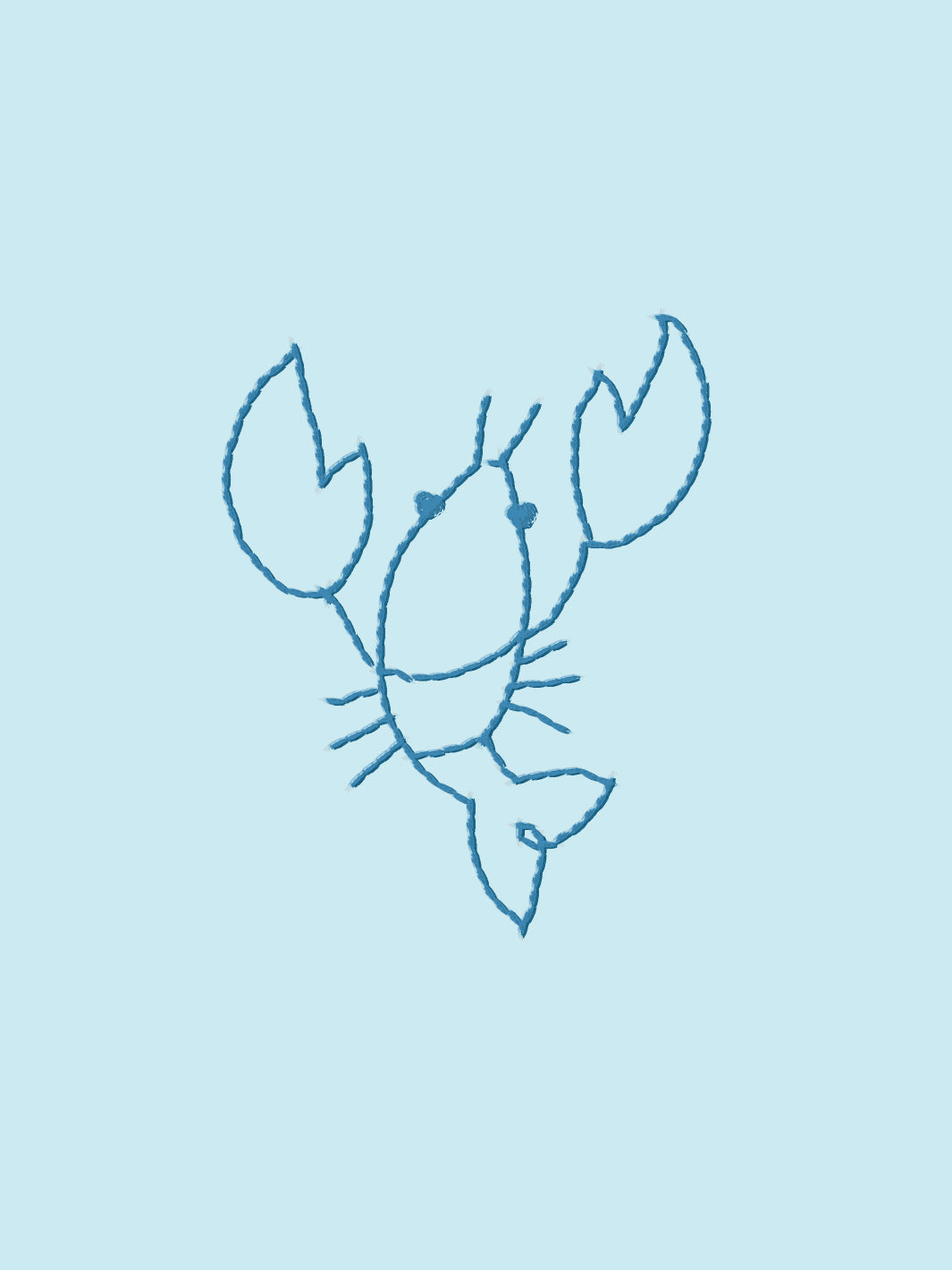 lobsters wallpaper by lingua franca blue on sky