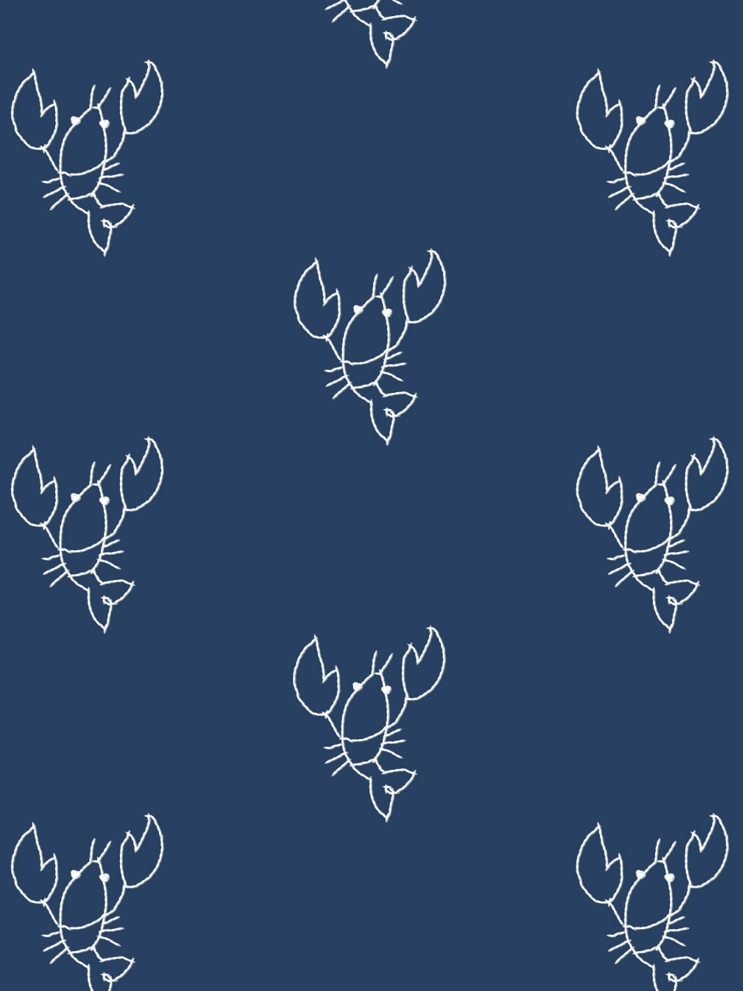 lobsters wallpaper by lingua franca navy